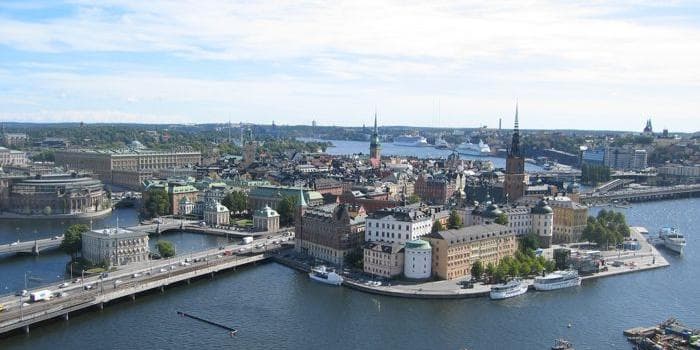 Stockholm's old town and waterfront